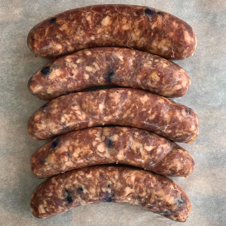 Blueberry Maple Bacon Sausage