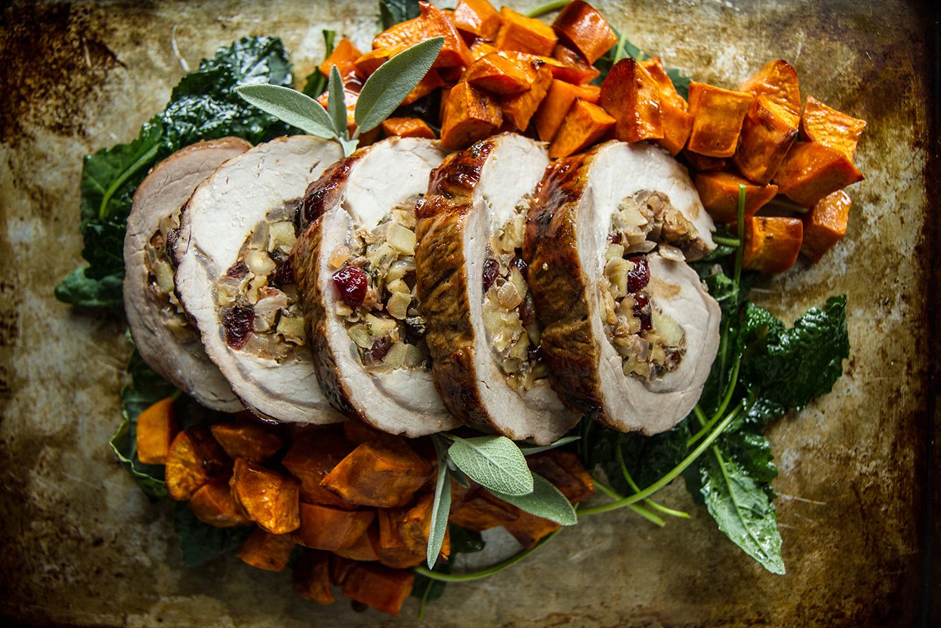 Stuffed Pork Roast