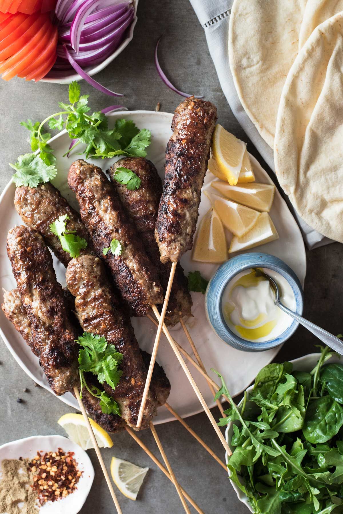 Rock'n Moroccan Lamb Skewers