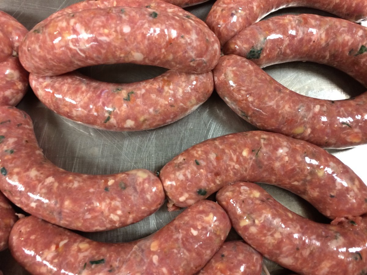 Apple Whiskey Onion Pork Sausage