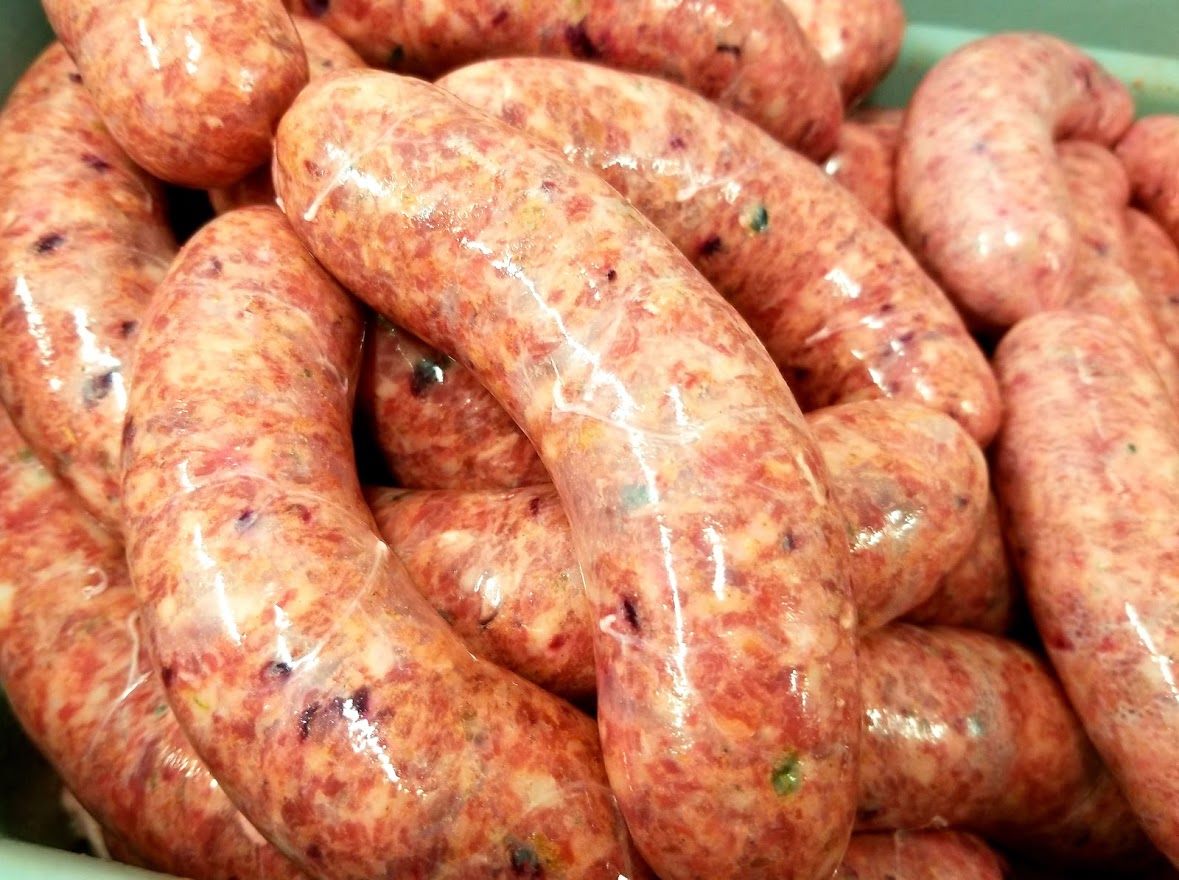 Red Wine Rosemary Pork Sausage