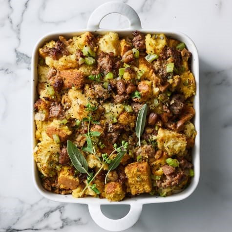 Chestnut Sausage Stuffing