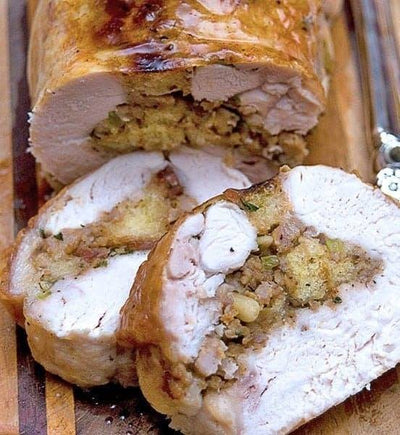 "Oven Ready" Rolled and Stuffed Turkey Breast