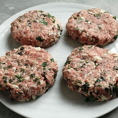 Greek Lamb Burgers